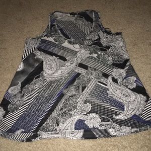 Dressy sleeveless shirt